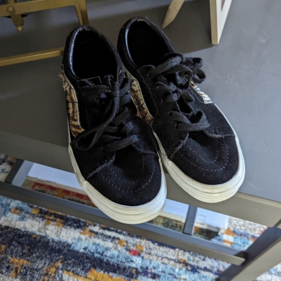 Vans Sk8 Low Black Tiger print Sneaker - Picture 3 of 5